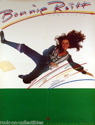 Bonnie Raitt 1975 Homeplate Vintage Promo Poster