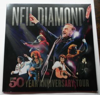 Neil Diamond 50 Year Anniversary World Tour Souvenir Programme - 2017 - Near
