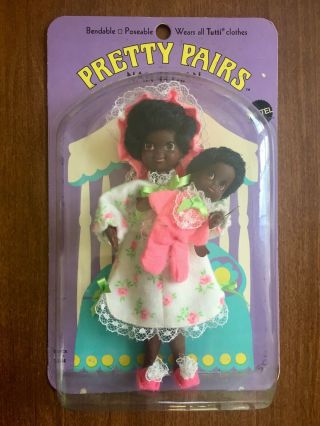 Mattel Vintage Barbie Pretty Pairs Nan And Fran Nrfp
