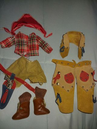 Texas Ranger/ Cowgirl Outfit For 11 " Ideal Shirley Temple Doll