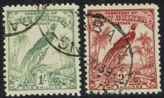 Guinea 1932 Undated Bird 1/ - And 2/ -