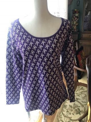 Prince Purple Rain Developed At Paisley Park Women’s Shirt Long Sleeved