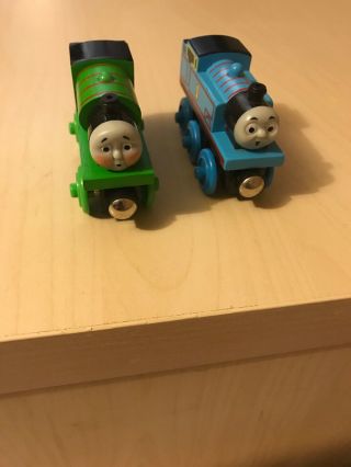 Surprised Face Thomas Hard At Work Percy Rare Variant Face Thomas Wooden Trains
