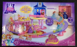 Disney Princess Little Kingdom Glitter Glider Castle Nib Rare