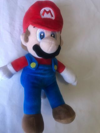 2017 Nwt 8 " Nintendo Official Mario Plush Stuffed Toy