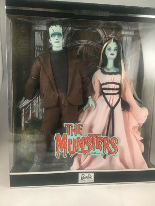 The Munsters Barbie & Ken Doll 2001 Gift Set Collector Edition Mattel 50544