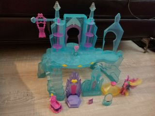 My Little Pony Mlp Crystal Empire Castle Princess Cadance & Baby Playset Hasbro