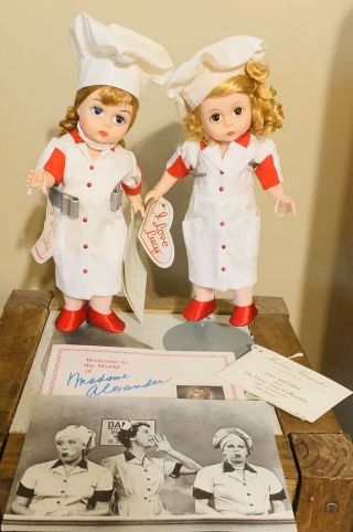 I Love Lucy Chocolate Factory Lucy & Ethel Madame Alexander Job Switching Fao