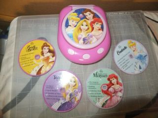 Disney Princess Music Player With 4 Disc Set