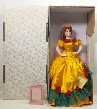 The Franklin Belle Watling Gone With The Wind Heirloom Collector Doll