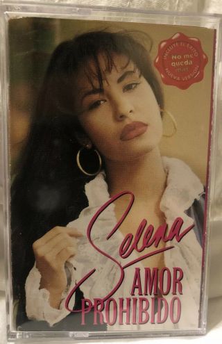 Vintage Selena Quintanilla Cassette: Amor Prohibido.  1994.