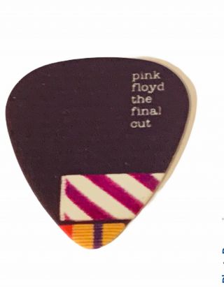 Pink Floyd Guitar Pick Roger Waters Concert Memorabilia Vtg Wall Final Cut Road