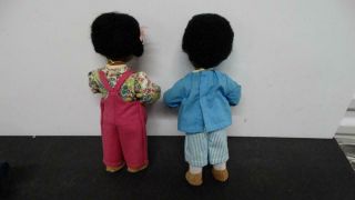 2 10 inch BLACK KATHE KRUSE TODDLER DOLLS MODELL HANNE KRUSE WITH HANG TAGS 2