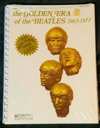 The Golden Era Of The Beatles 1963 - 1977 Piano/vocal Sheet Music