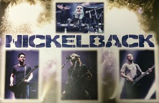 Nickelback 2007 All The Right Reasons Tour Official 1st Printing Promo Poster