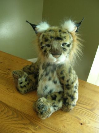 Charlie Bears Loki Lynx Stunning Cat Retired Big Brother Of Mischief Maker