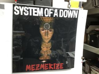 System Of A Down “ Mezmerize” Rare 2005 Plastic Promo Poster