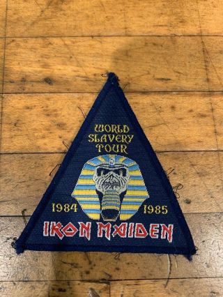 Iron Maiden World Slavery Tour Patch (circa 1984 - 1985)