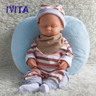 15  Lifelike Silicone Reborn Doll Handmade Sleeping Baby Doll Gift Special