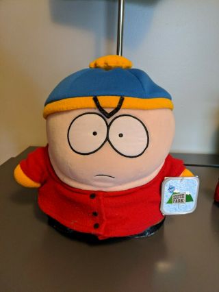 South Park Eric Cartman 12 " Plush Toy 1998 Shelf Wear