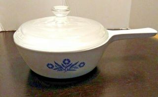 Vintage Corning Ware P - 81 - B (1pint) Saucepan With Lid (cornflower Blue)
