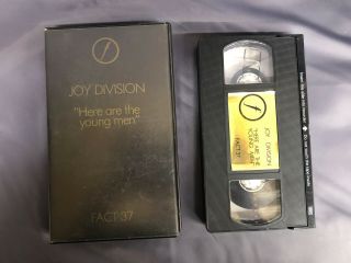 Joy Division Here Are The Young Men Vhs Factory Records.  Fact 37