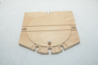 8 " Special Turntable Track (1996) / Vintage Retired Thomas Wooden Track