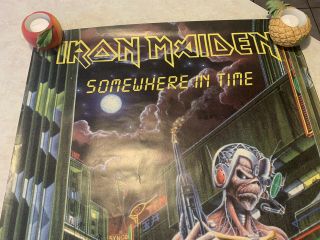 Iron Maiden Somewhere In Time Poster 2