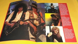THE BRIAN MAY BAND BACK TO THE LIGHT 1993 16 PAGE TOUR BOOK QUEEN 3