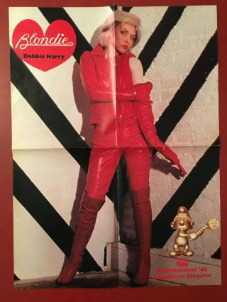 Popfoto Rocky Poster Blondie Debbie Harry Eisspeedway