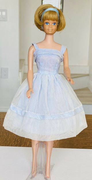 Vintage Barbie Midge Ashe Blonde Sidepart American Girl - Doll