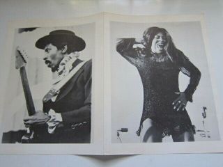 Ike & Tina Turner Booking Brochure