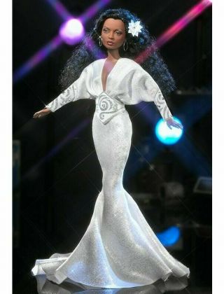 Diana Ross Barbie Doll By Bob Mackie 2003 Limited Edition Mattel