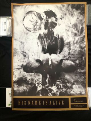 His Name Is Alive Livonia Uk Poster 4ad (cocteau Twins Vaughan Oliver Chris Bigg