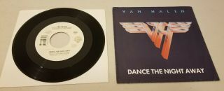 Van Halen (david Lee Roth) - Dance The Night Away - 1979 - 7 " 45 - Us 7 - 21974 - Rare