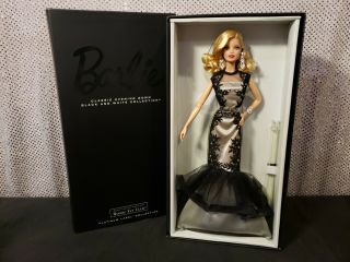 Classic Evening Gown Barbie Doll Bfc Exclusive Platinum Label Mattel Cgt31 Nrfb