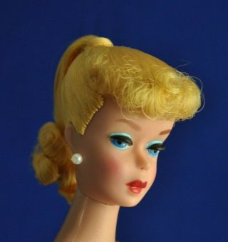 Vintage 1960s 6 Blonde Ponytail Barbie