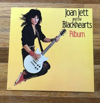 Joan Jett And The Blackhearts Album Rare Promo 12 X 12 Poster Flat 