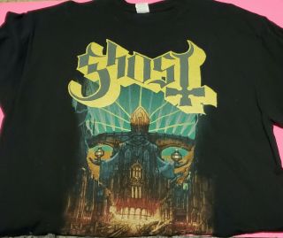 Ghost Band 2015 Back To The Future 2xl Tour Tshirt