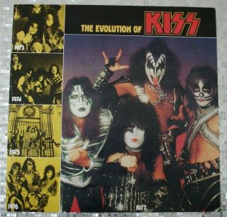 Kiss Alive Ii " The Evolution Of Kiss " Booklet Aucoin Rock Steady