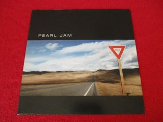 Pearl Jam Yield 2 - Sided Promo Poster Flat 12x12 " 1997 Ten Vs Vitalogy