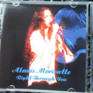 Alanis Morissette " Right Through You " Pro Sourced Silver Disc - Brand New/unused