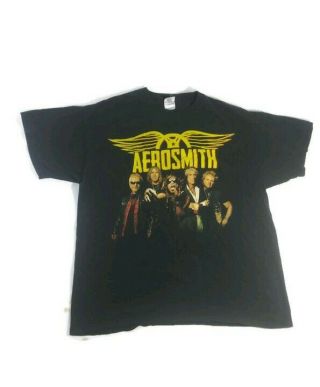 Aerosmith 2012 The Global Warming Concert Tour T - Shirt Men’s Xl Steven Tyler