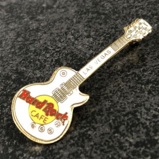 Vtg Nos Old Stock Hard Rock Cafe Lapel/hat Pin Las Vegas Gibson Guitar