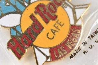 Vintage OLD STOCK Hard Rock Cafe Lapel/Hat Pin Las Vegas Nevada Drum Kit 2