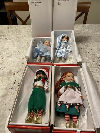 Betsy Mccall Dolls,  Tiny Betsy,  Berry,  Holly,  Merry,  Lee.  The Elves