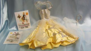 Vintage Barbie Fashion Cinderella 872 1964 Ball Gown & Head Dress/veil