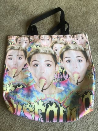 Miley Cyrus Bangerz Concert Tour Bag Tote