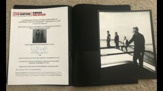 U2 - 2018 Experience And Innocence Tour Livenation Press Kit And Photo