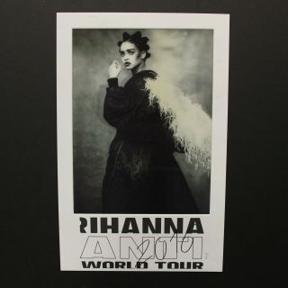 Rihanna 2016 Anti World Tour Lenticular Printed Thick Poster - 17 " X 11 "